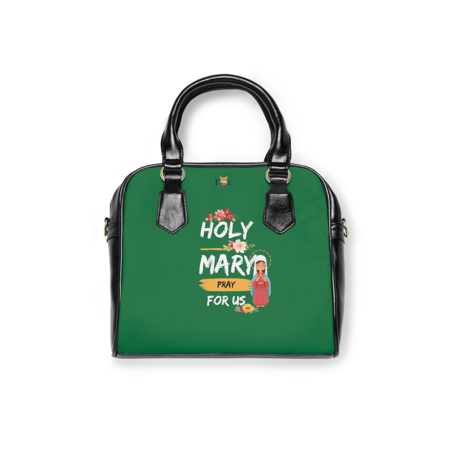 Mary Pray for Us- 2 design- Shoulder Handbag