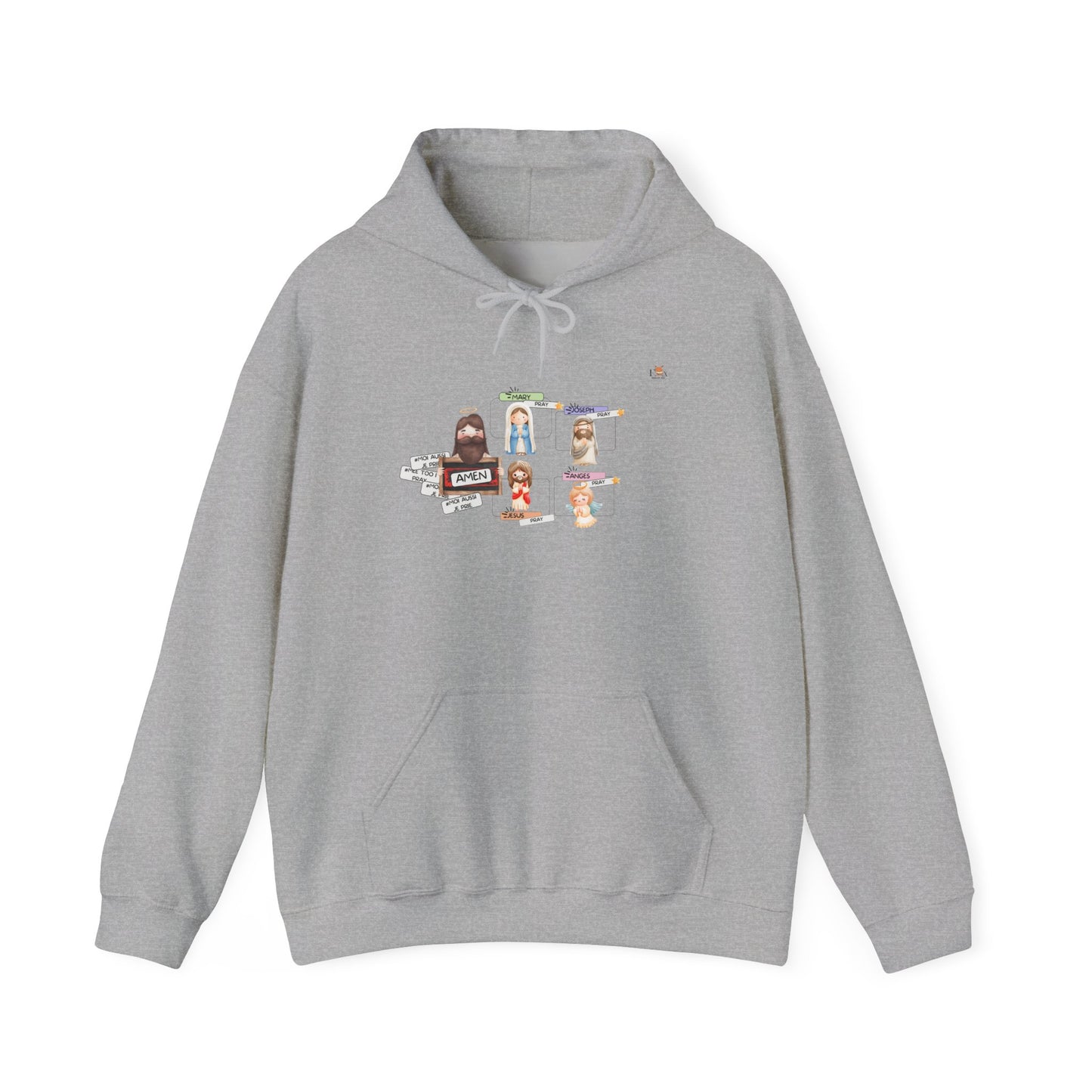 Mee Too I Pray [Bilingual Eng-Fr] -Hoodie Sweatshirt