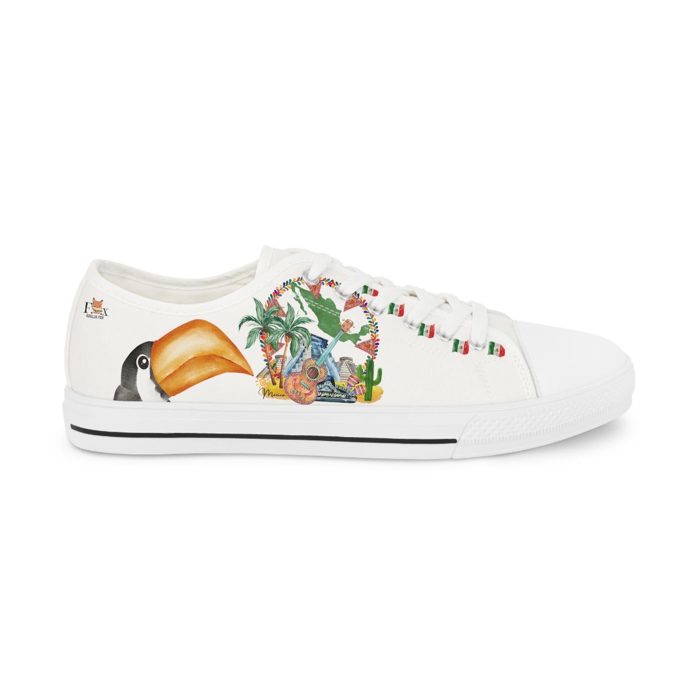 Mexico is calling & i must Go- Travel Edition - White Background Sneakers