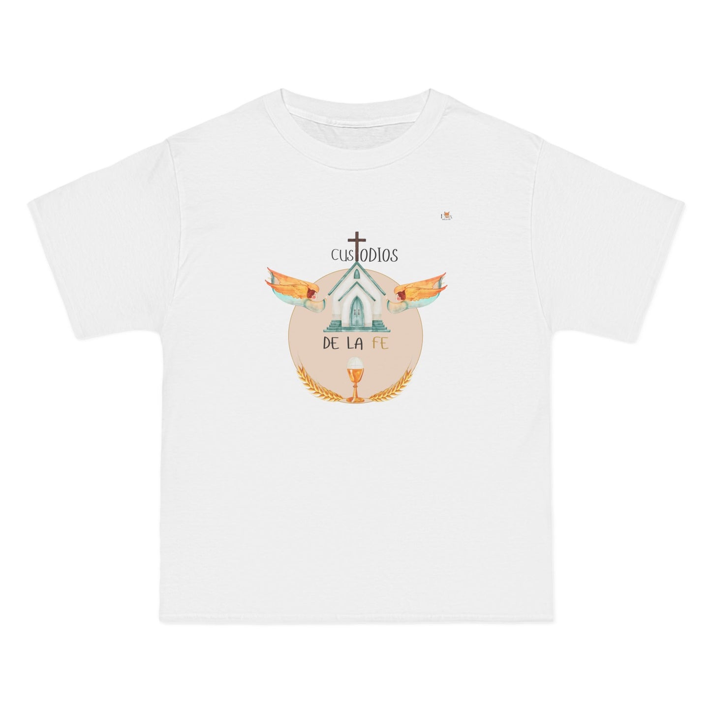 Custodios de la Fe [Kaki Logo] Unisex-T-Shirt