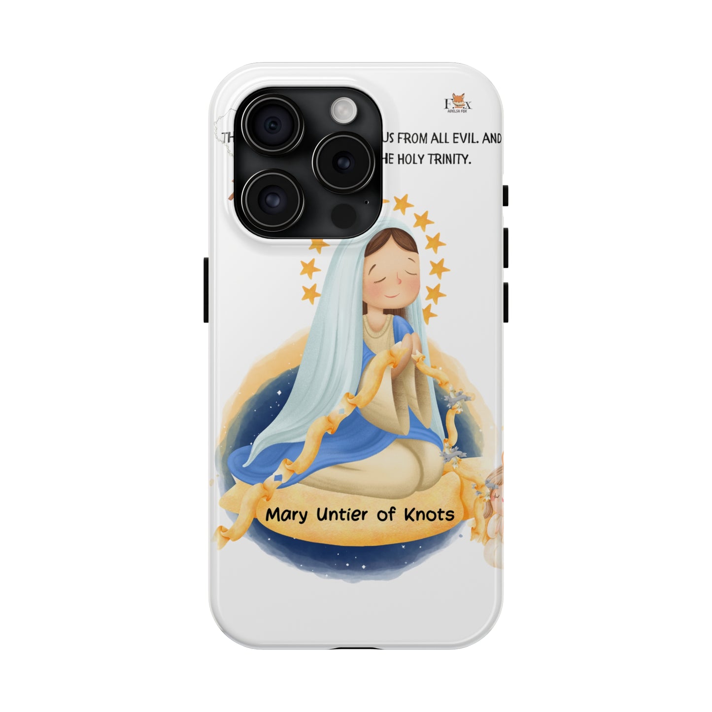 Mary Untier of knots- 25 sizes Tough Phone Cases