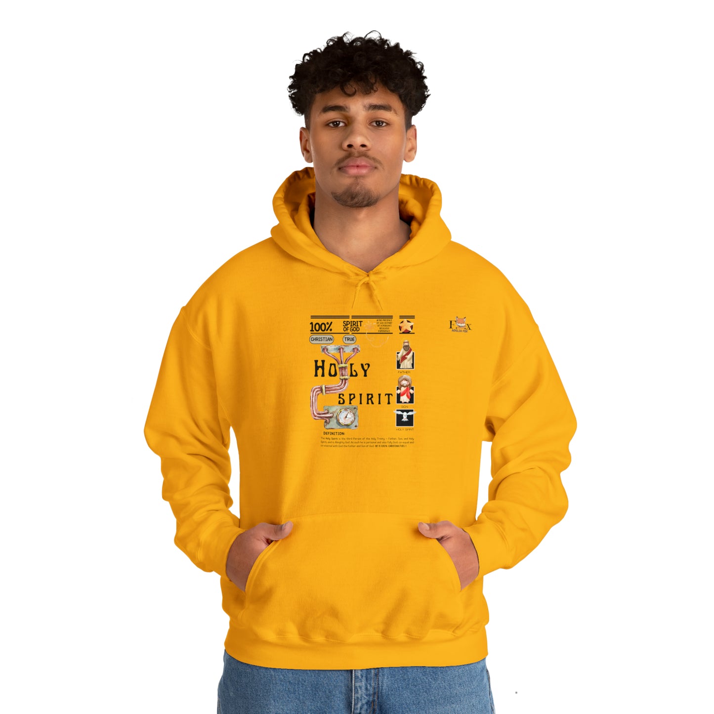 100% Holy Spirit- Unisex Hooded Sweatshirt