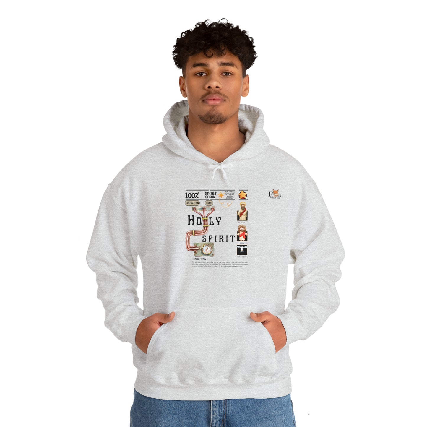 100% Holy Spirit- Unisex Hooded Sweatshirt