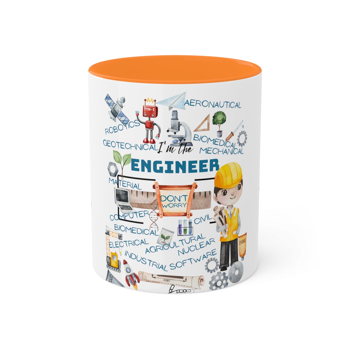 I'm The Engineer- Colorful Mugs [2 colours], 11oz