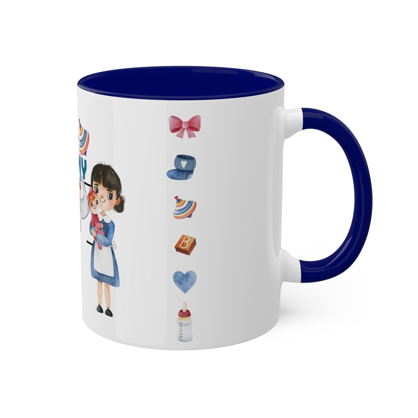 I'm The Nanny-Nanny women Colorful Mugs [2 colours], 11oz