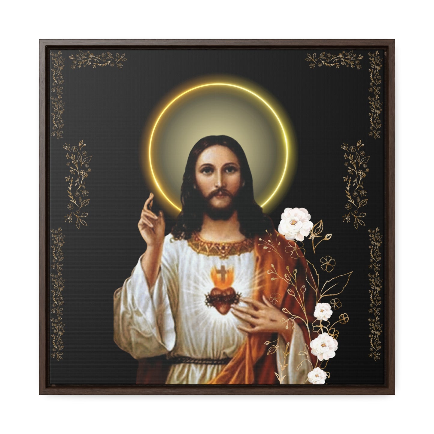 The Sacred Heart Of Jesus -Light in the darkness
