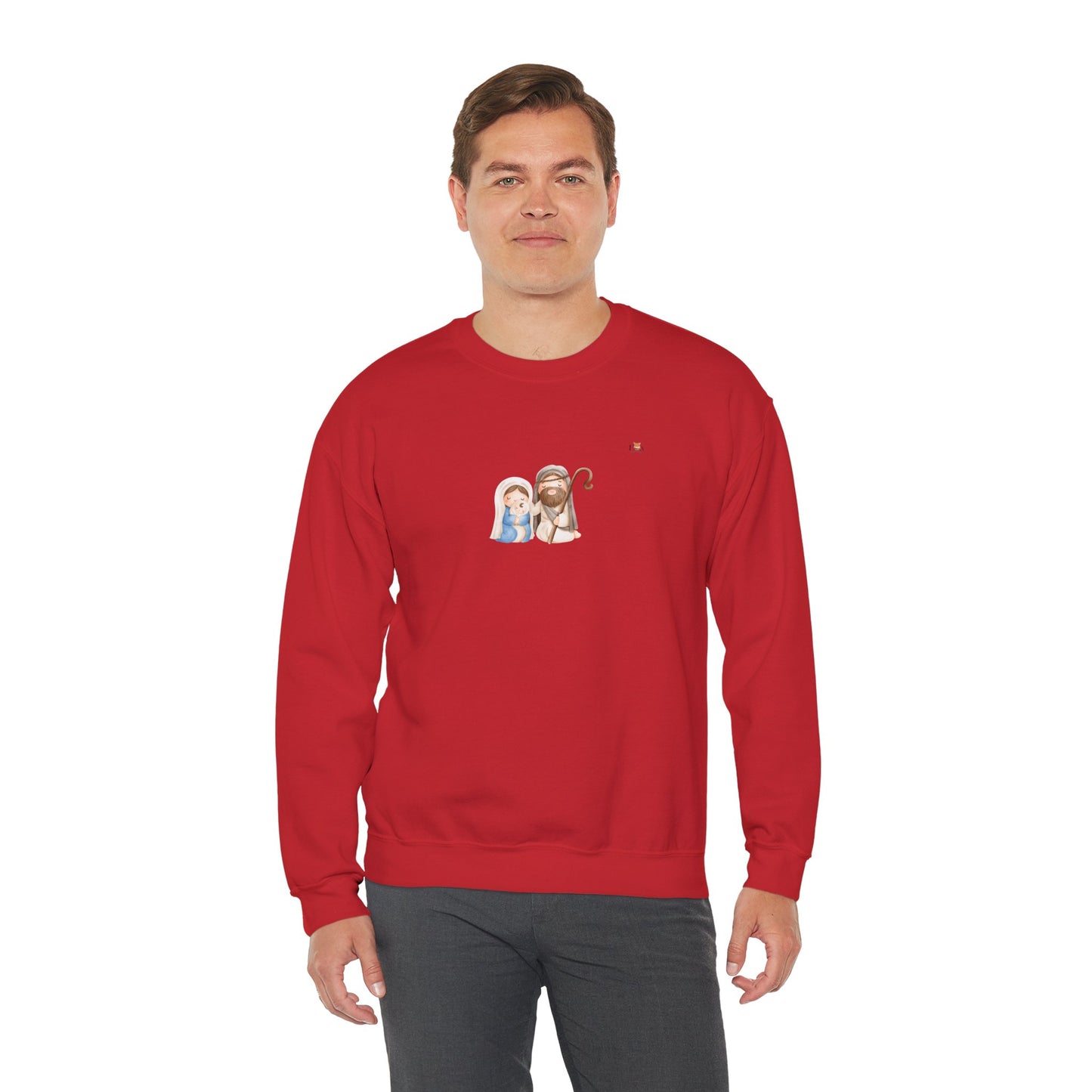 Holy Family- Unisex Crewneck Sweatshirt