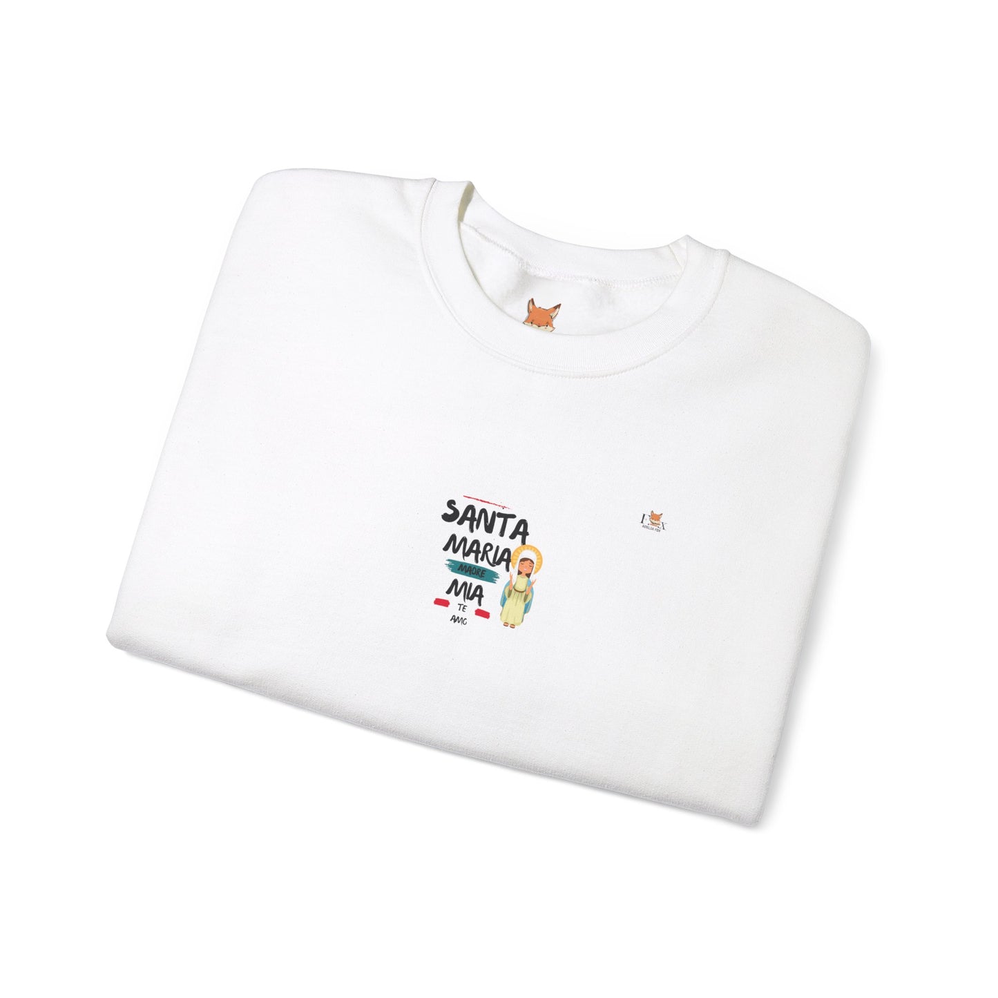 Santa Maria Te Amo [Spanish]- Unisex Crewneck Sweatshirt