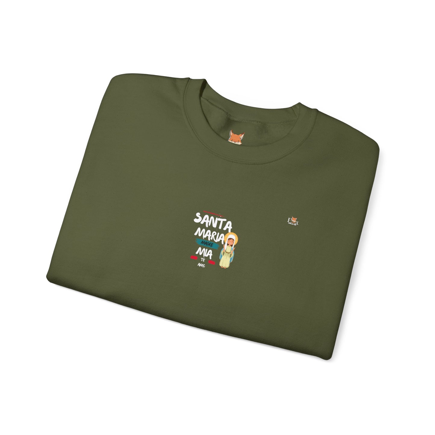 Santa Maria Madre Mia [Spanish]- Unisex Crewneck Sweatshirt