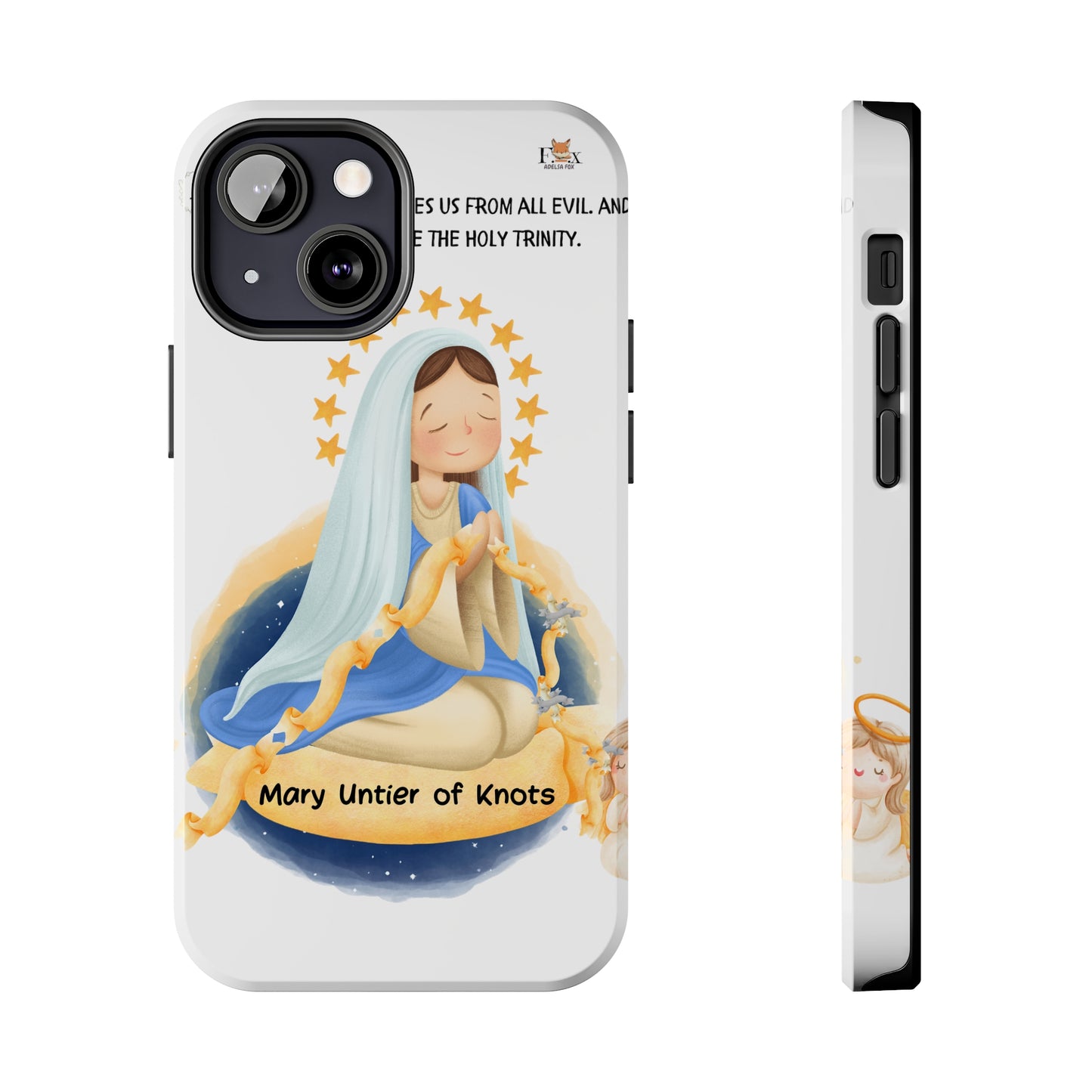 Mary Untier of knots- 25 sizes Tough Phone Cases