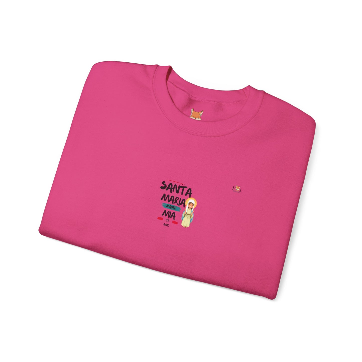 Santa Maria Te Amo [Spanish]- Unisex Crewneck Sweatshirt