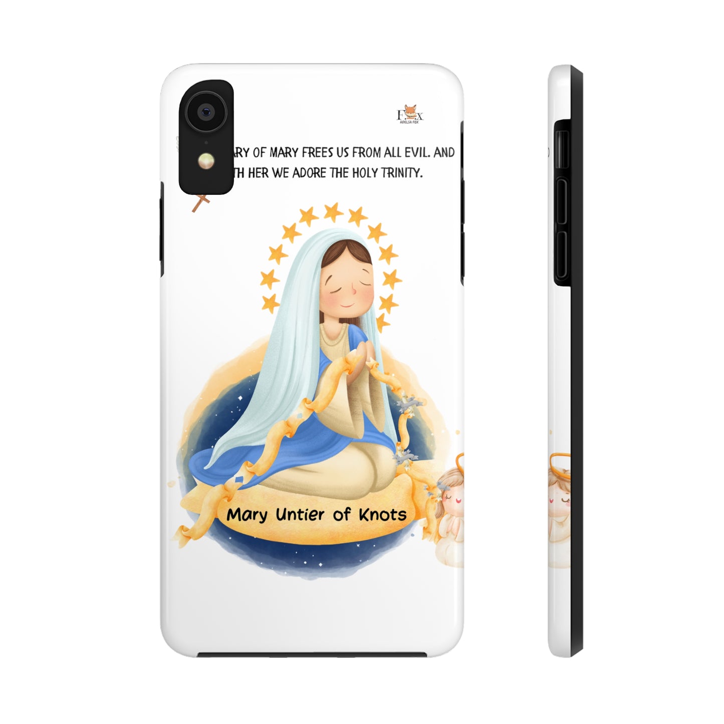 Mary Untier of knots- 25 sizes Tough Phone Cases