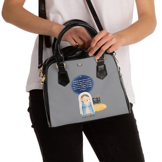 Mary and baby Jesus- 2 design- Shoulder Handbag