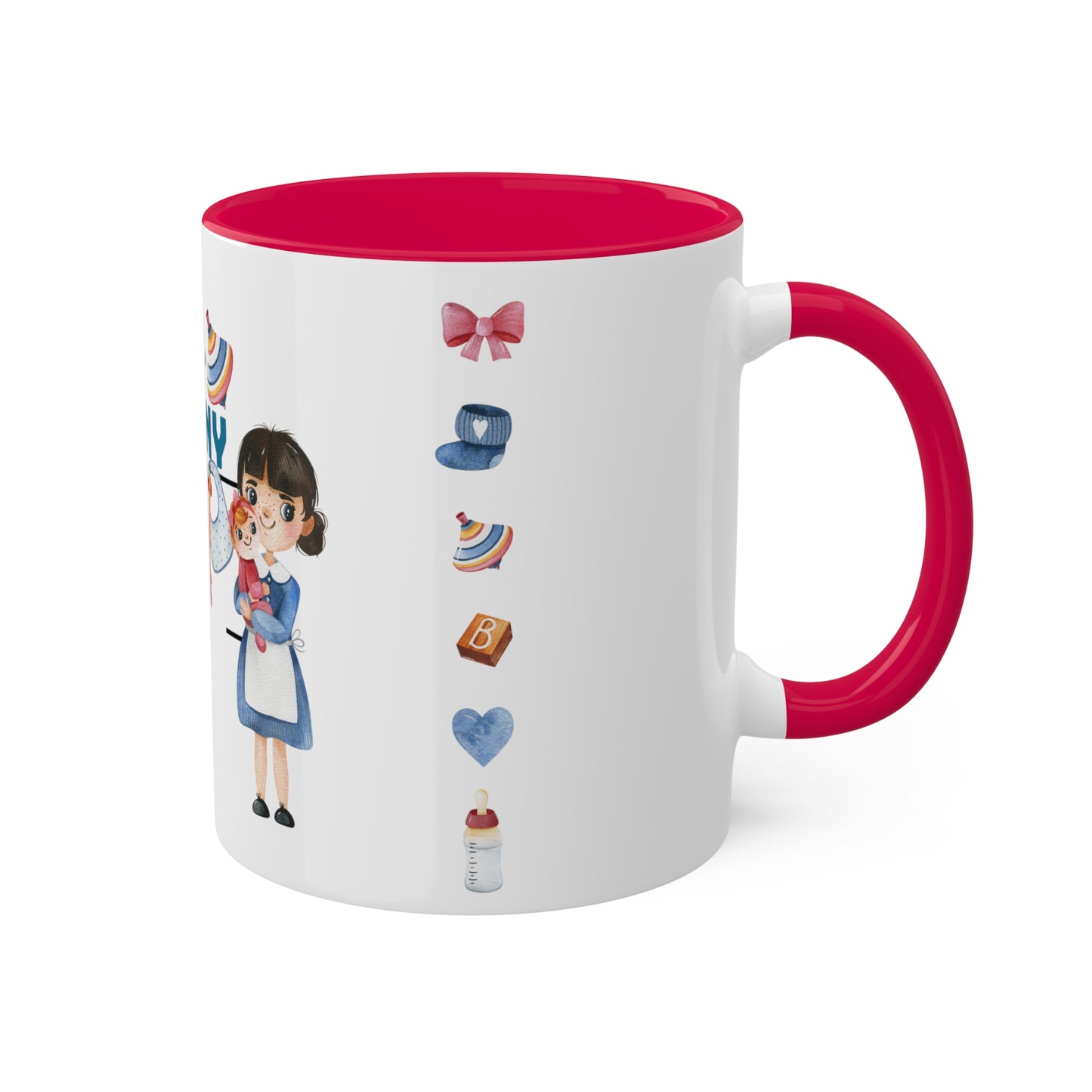 I'm The Nanny-Nanny women Colorful Mugs [2 colours], 11oz