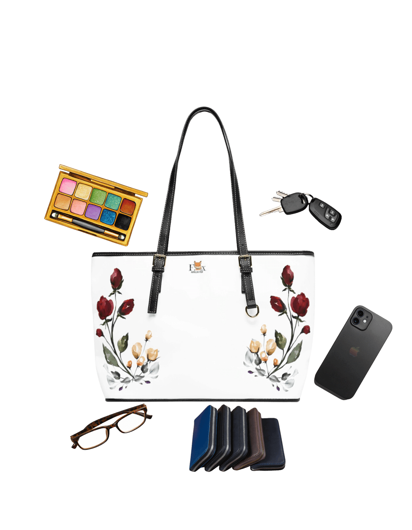 Flowereti White Collection Shoulder Bag